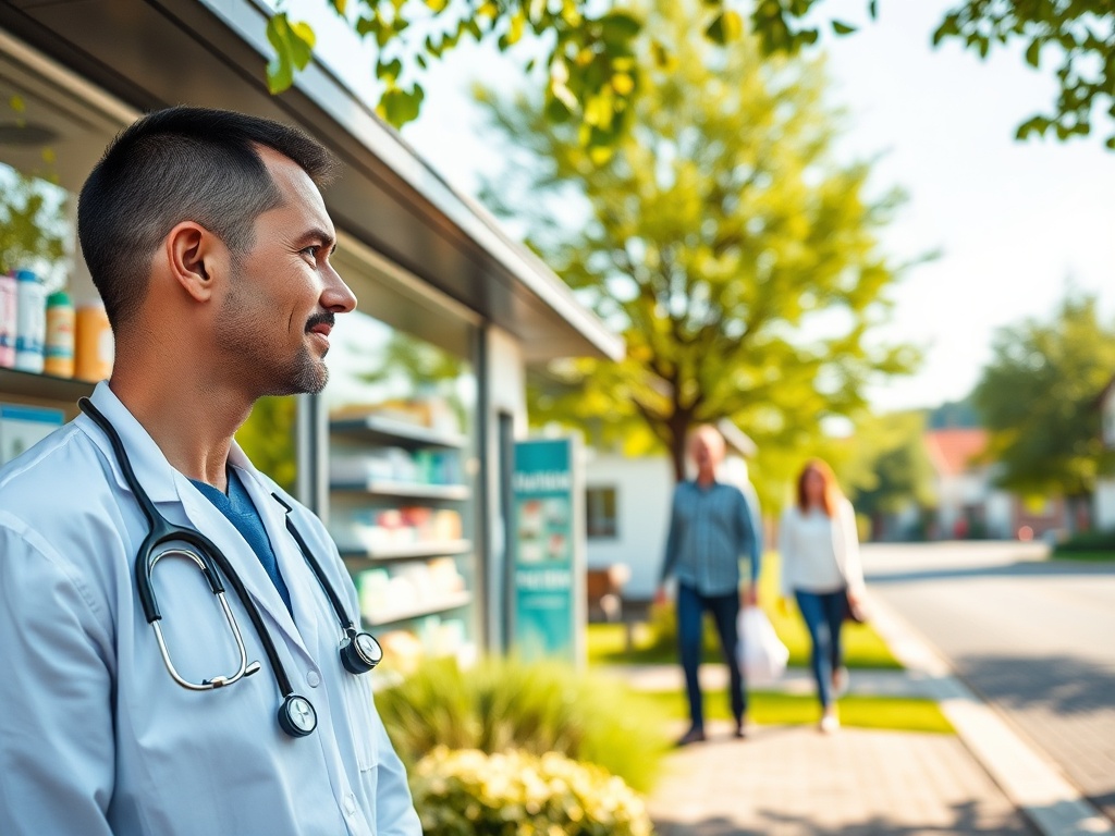 Ilustracja symbolizująca kolejki do lekarzy specjalistów w Koninie